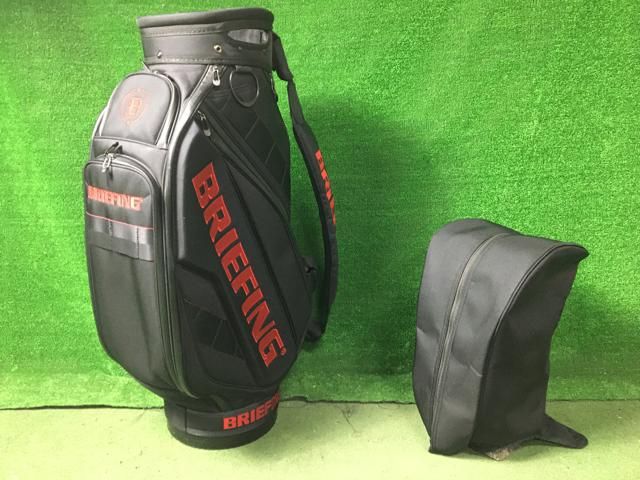 ブリーフィング キャディバッグ CR-4 25周年記念モデル 中古美品 ブリーフィング キャディバッグ CR-4 25周年記念モデル 中古美品