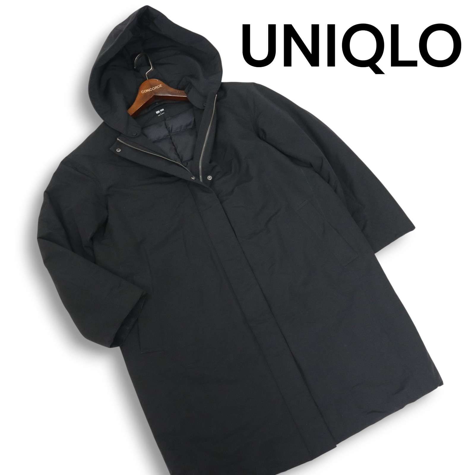 UNIQLO ユニクロ 秋冬☆ ハイブリッド ダウン コクーン コート Sz.M 