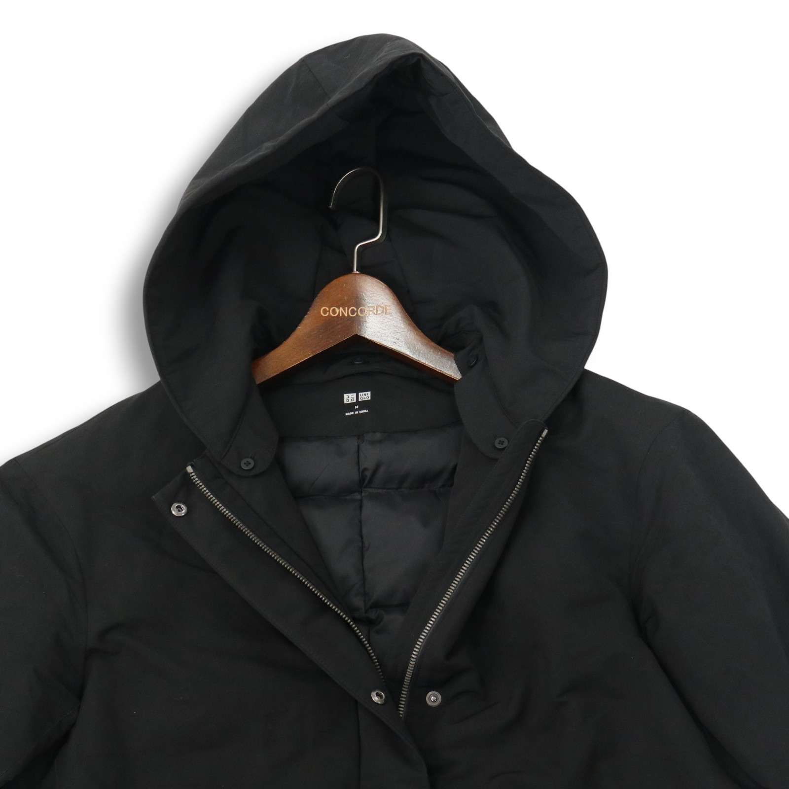 UNIQLO ユニクロ 秋冬☆ ハイブリッド ダウン コクーン コート Sz.M 