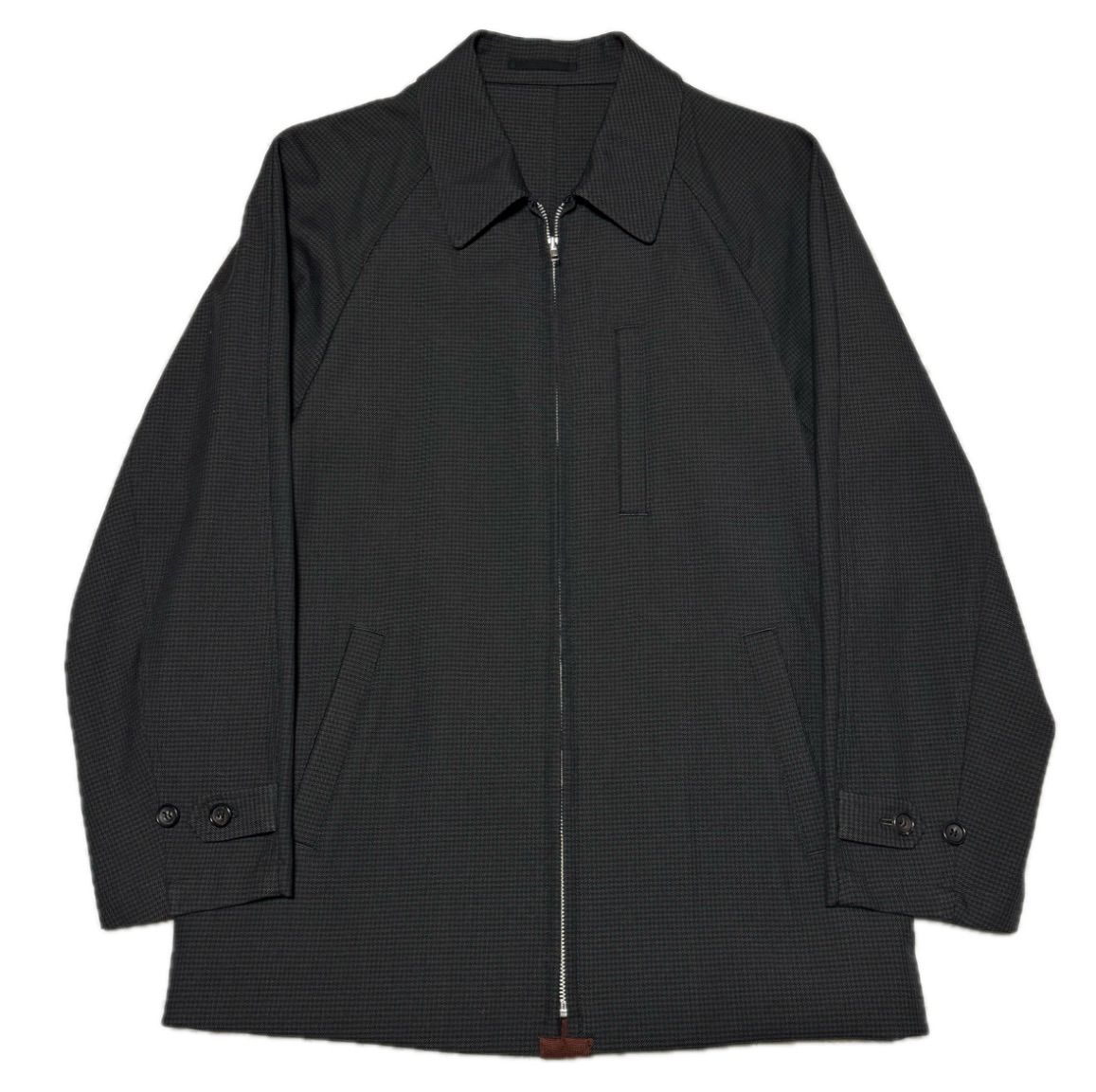 の*様 希少 コムデギャルソン オム 襟レザー ジャケット 田中オム AD199 1990s 田中オム【COMME des GARCONS HOMME コムデギャルソン オム