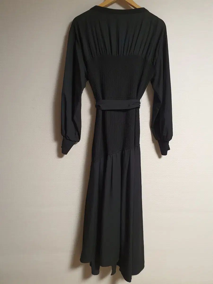  SYSTEM 텍스처 ブロック ベルト付き ONE PIECE 55 サイズ 長袖 七分袖 その他