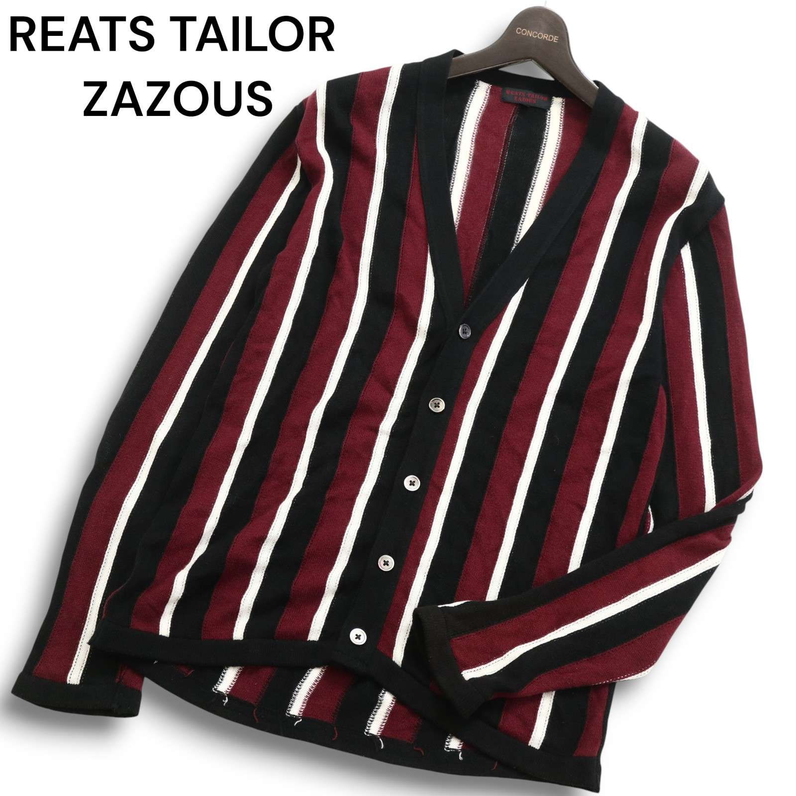 REATS TAILOR ZAZOUS リーツテイラーザズー 秋冬 ニット☆ ストライプ 
