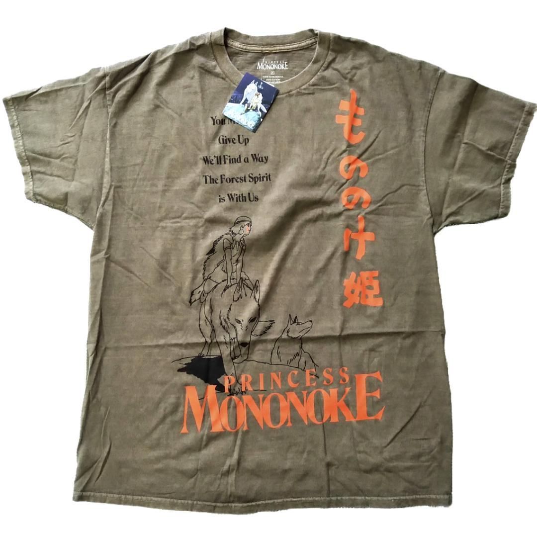 もののけ姫 Tシャツ XL ジブリ 映画T ムービーT アニメT 新品 - メルカリ