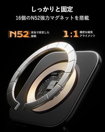 KU XIU X 40 Turbo 3 in 1 Qi 2 25 W充電器 45 W付