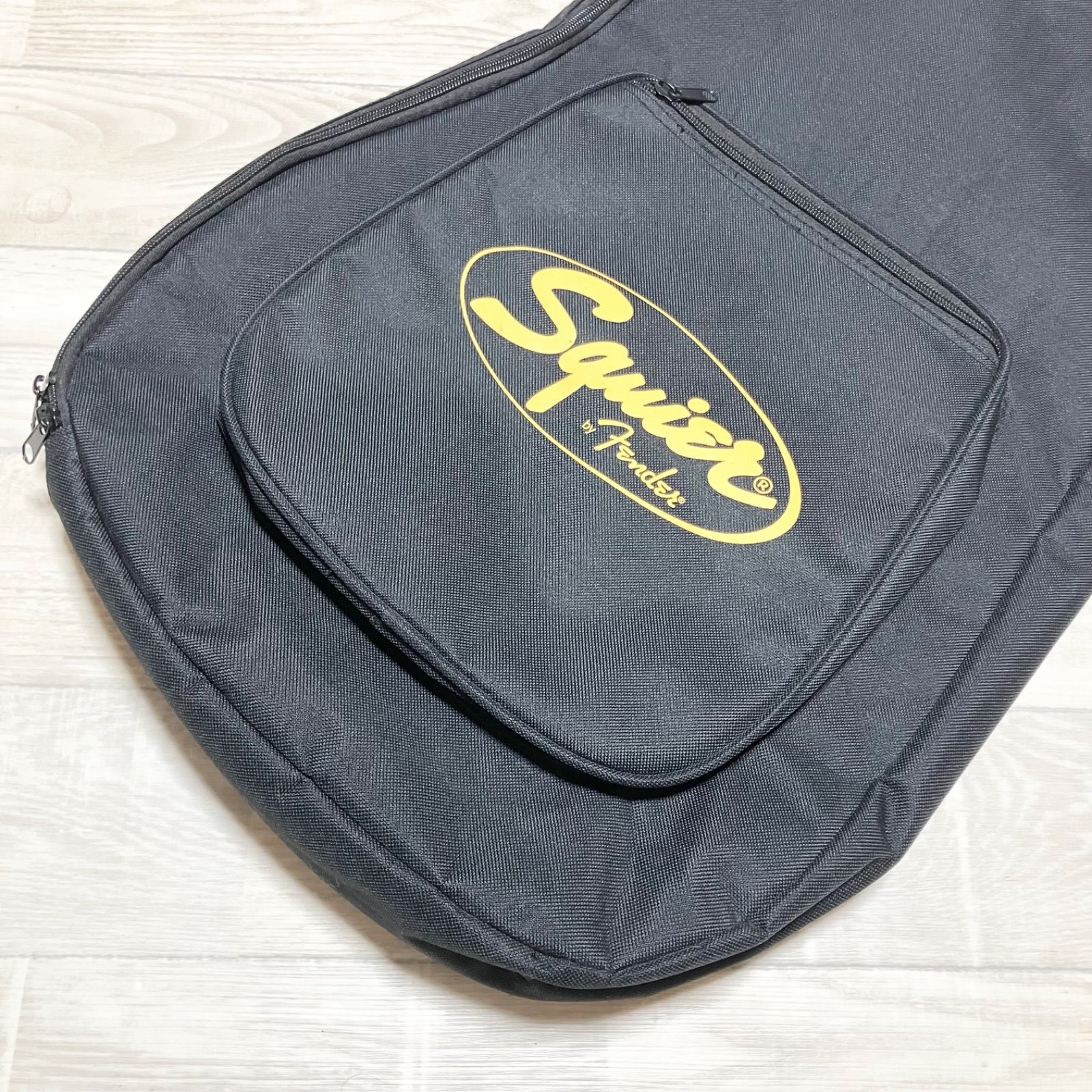 美品 ギター ソフトケース Squier by Fender スクワイヤー フェンダー