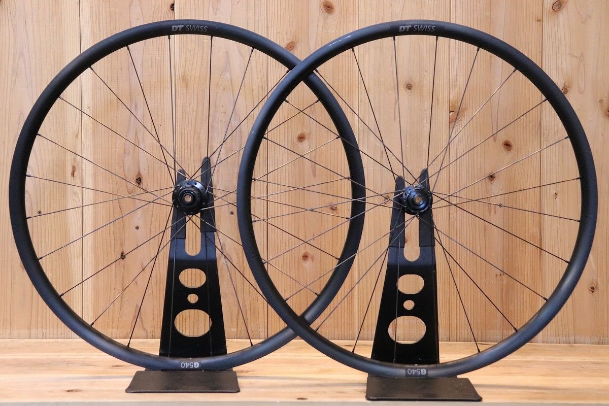 DT SWISS G 540 DB アルミ チューブレスレディ ホイールセット シマノ 11 S 12