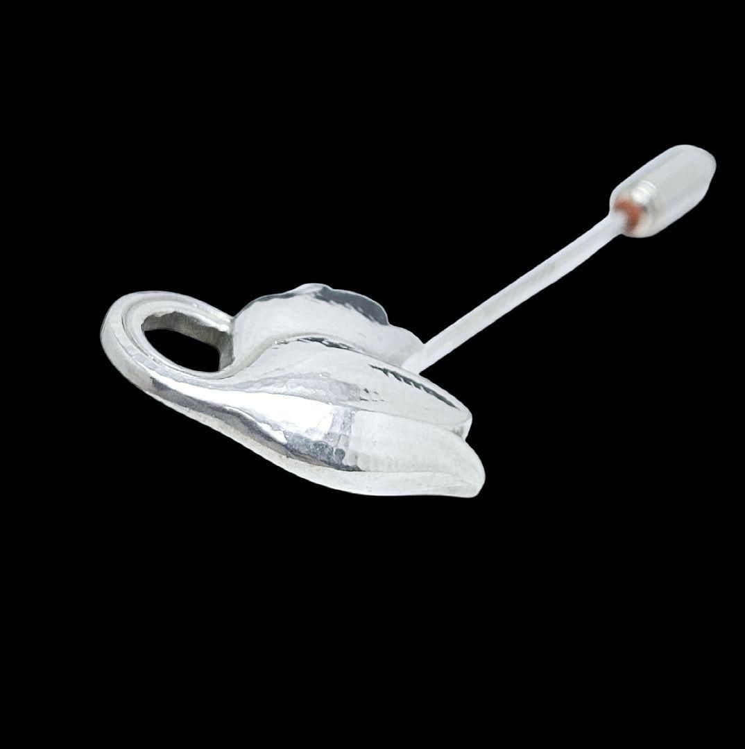 GEORG JENSEN ピンブローチ 100 スズラン 925 - メルカリ