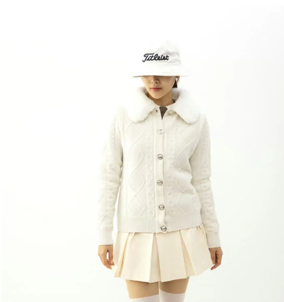 レディースゴルフウェア 防風ニットジャケット