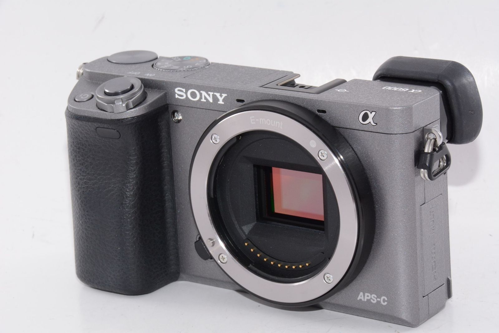 外観特上級 ソニー ミラーレス一眼 α6000 ボディ グラファイトグレー