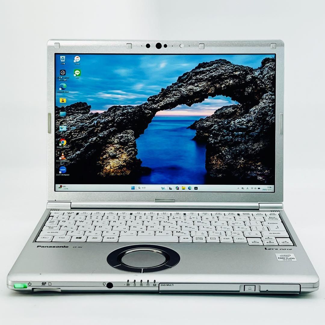 レッツノート Core i 5 10世代 ノートパソコン Win 11 オフィス付き Panasonic Let s note CF-SV 9-2 CF- 2020年式