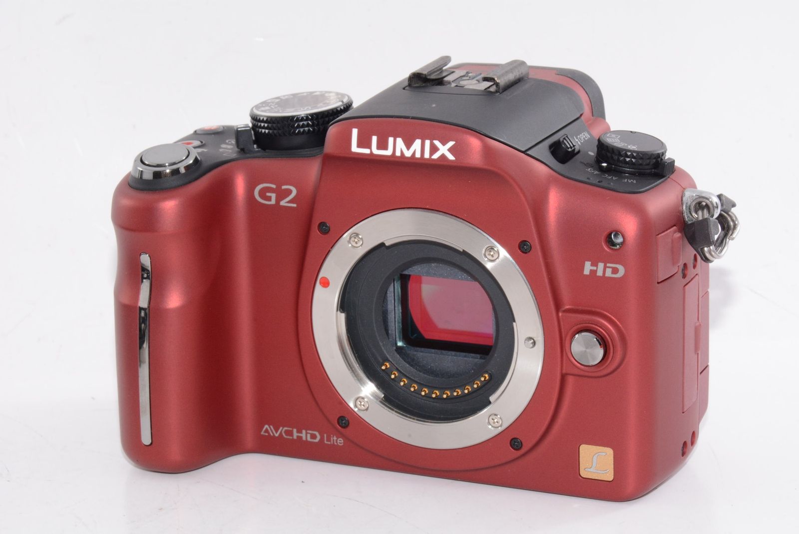 パナソニック レンズキット コンフォートレッド DMC-G2