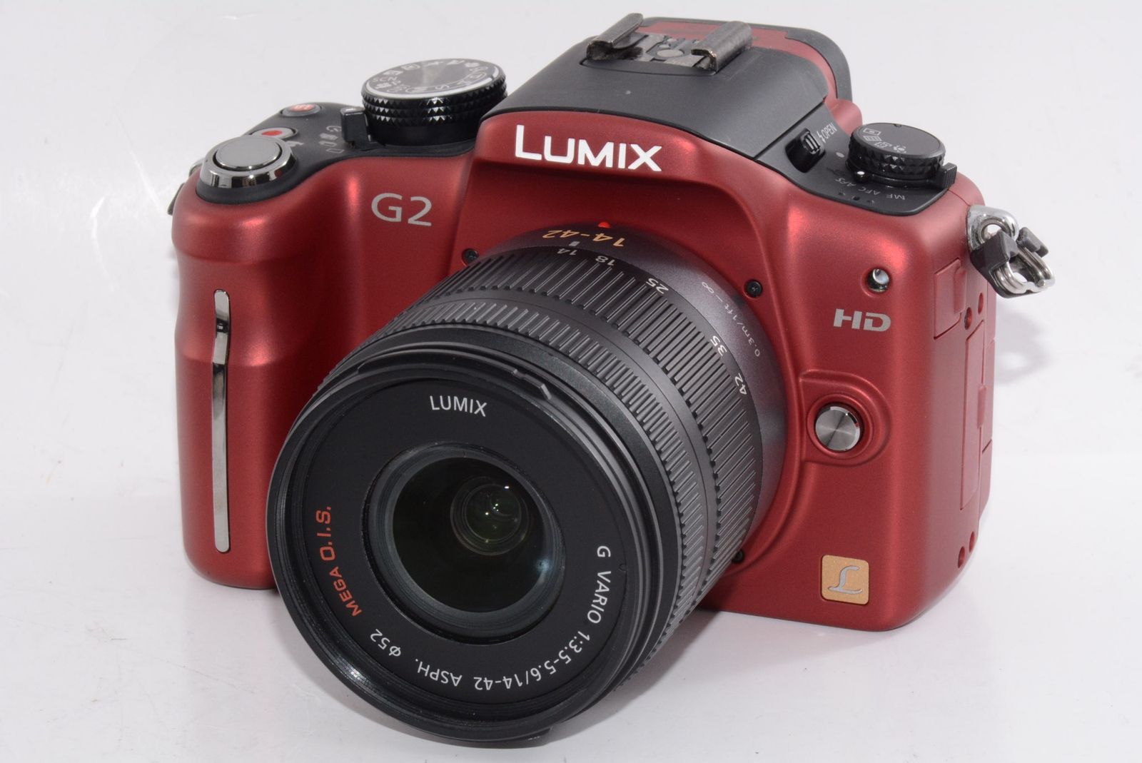 パナソニック レンズキット コンフォートレッド DMC-G2