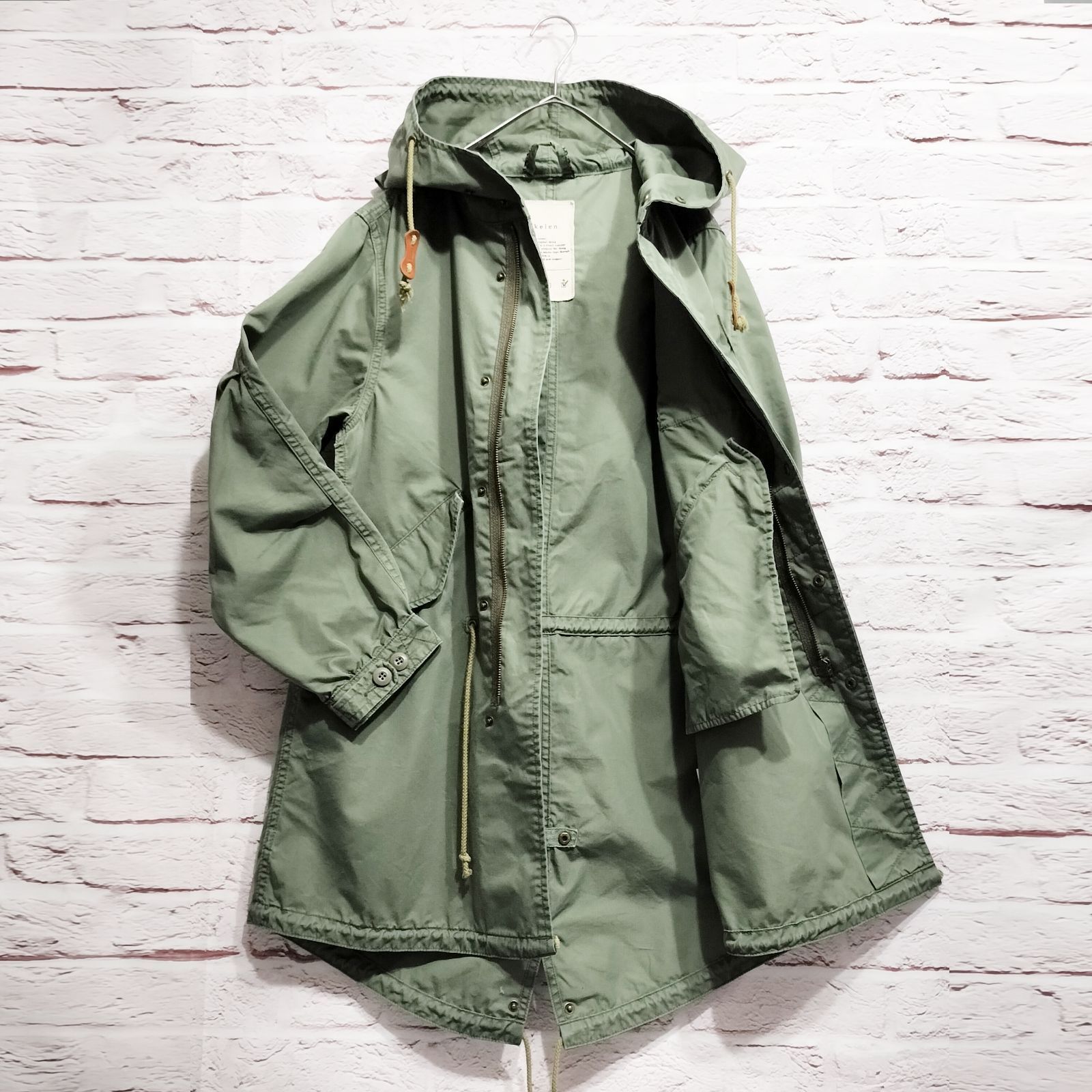 3ポケット ケレン kelen モッズコート フィッシュテール