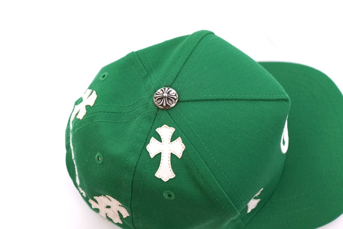 【Beans】クロムハーツ5パネルベースボールキャップクロスパッチ クロムハーツ(CHROME HEARTS)クロムハーツ 5パネルCH クロスパッチ