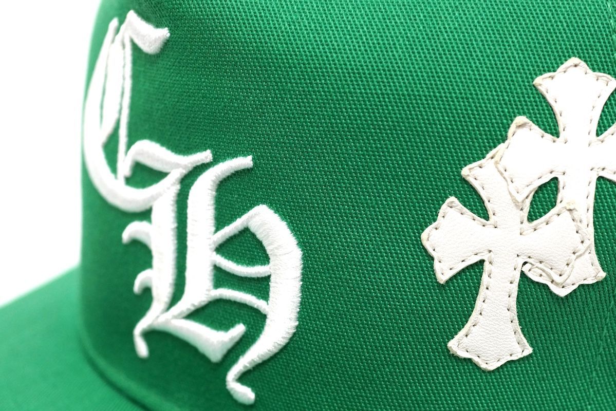 CHROME HEARTS クロムハーツ HAT 5 PANEL CAP BSBL セメタリー クロス