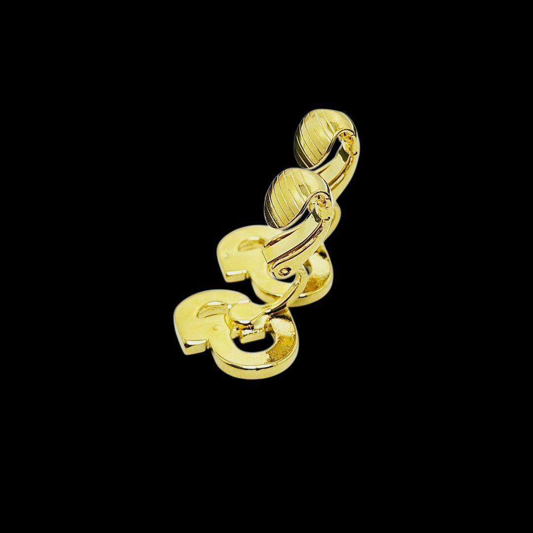 美品】Christian Dior イヤリング CD ゴールド 小ぶり 【公式通販】