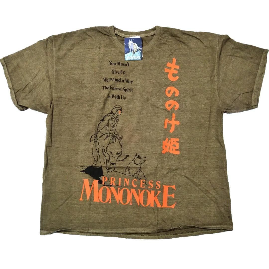 もののけ姫 Tシャツ 2X ジブリ 映画T ムービーT アニメT 新品 * - メルカリ