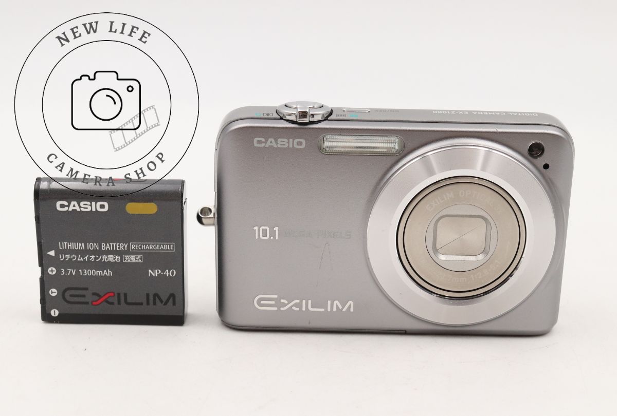 カメラ 極上品☆カシオ CASIO EXILIM EX-Z1080 シルバー ###15209