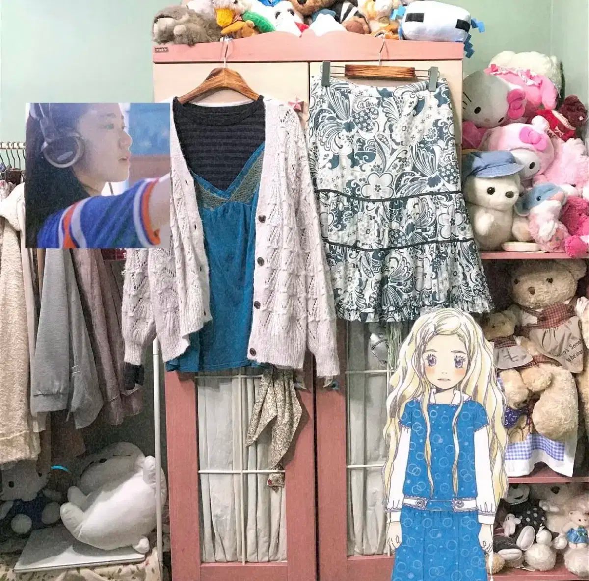 カモフラメゾンはぐみコーディネートセット