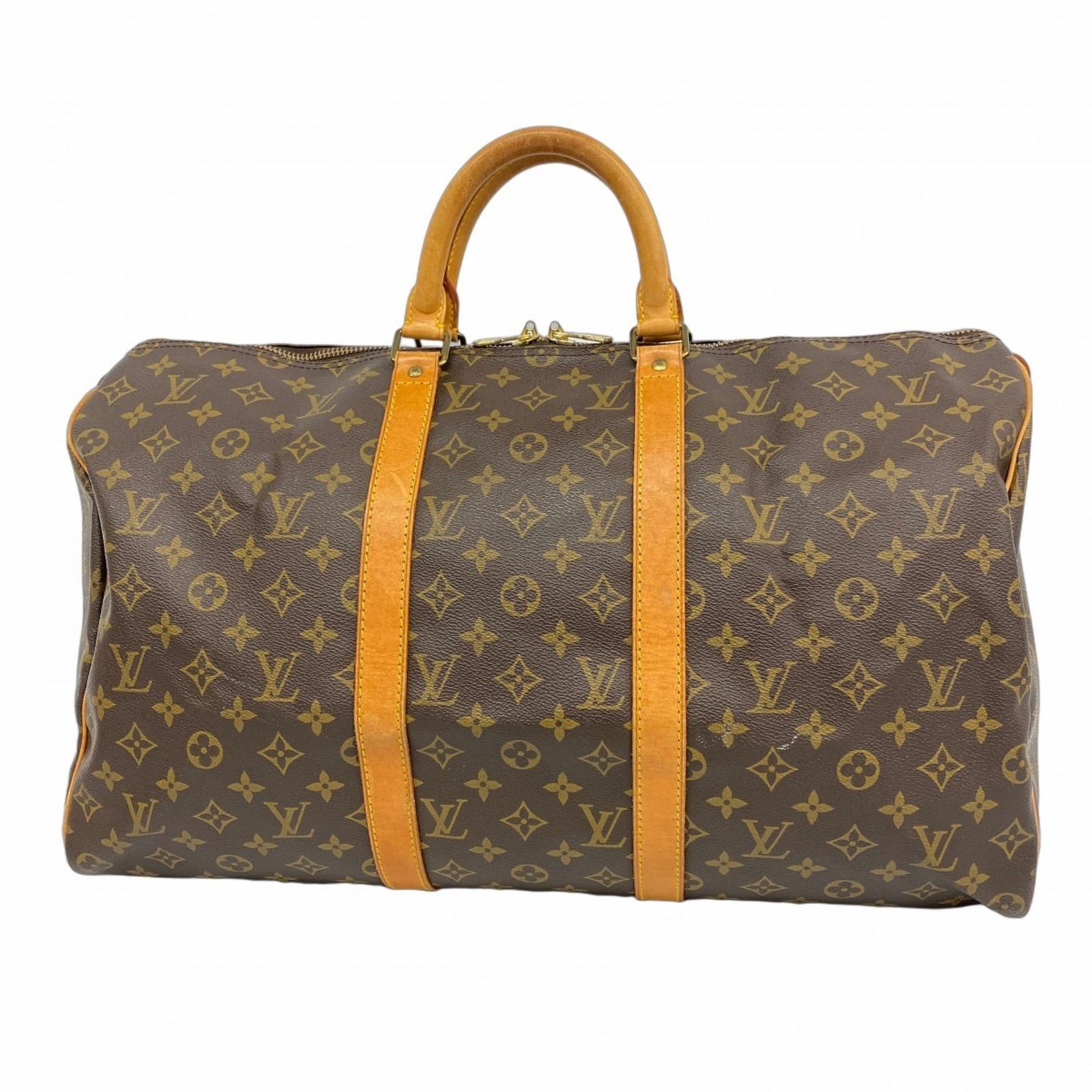 ルイ ヴィトン Louis Vuitton ルイ ヴィトン ボストンバッグ モノグラム キーポル50 M41426 ブラウンメンズ レディース P1652388