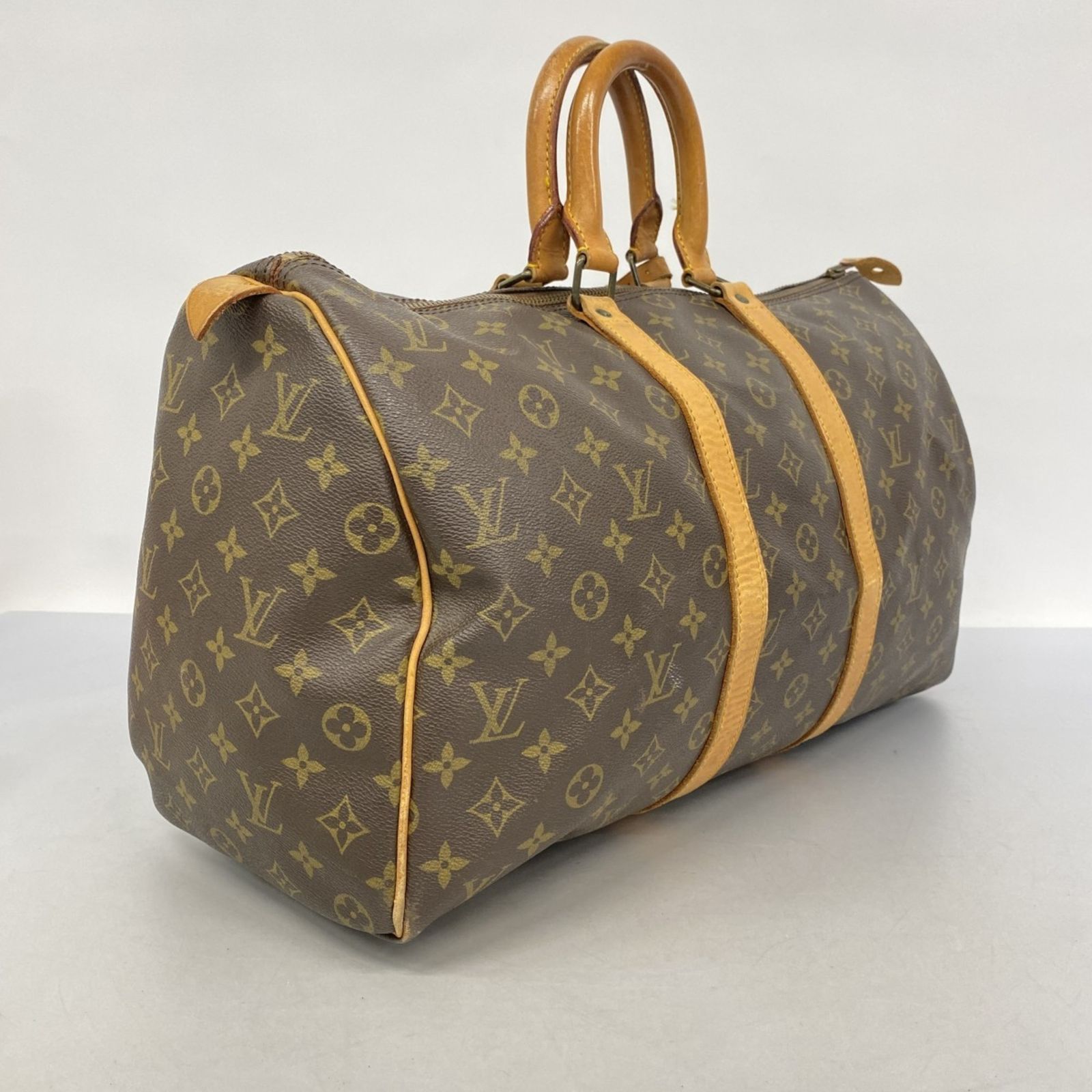 ルイ ヴィトン Louis Vuitton ルイ ヴィトン ボストンバッグ モノグラム キーポル45 M41428 ブラウンメンズ レディース P1642656