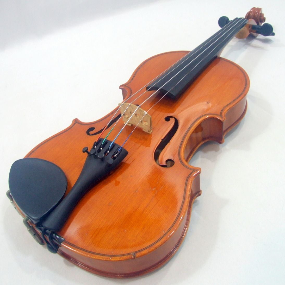 スズキ　バイオリン　No.330 1/2 1990年　弓スズキ　ケース スズキバイオリン No330 1/2 分数 裏横板 杢 1991年 SUGITO弓 ケース