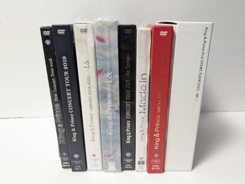 King&Prince DVD,アルバム 8点セット まとめ売り 2018~2022 - メルカリ