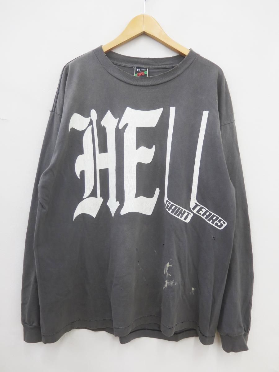 【Mサイズ✨】セントマイケル デニムティアーズ Tシャツ ロンT セントマイケル SAINTMICHAEL ×DENIM TEARS デニムティアーズ 21AW LS