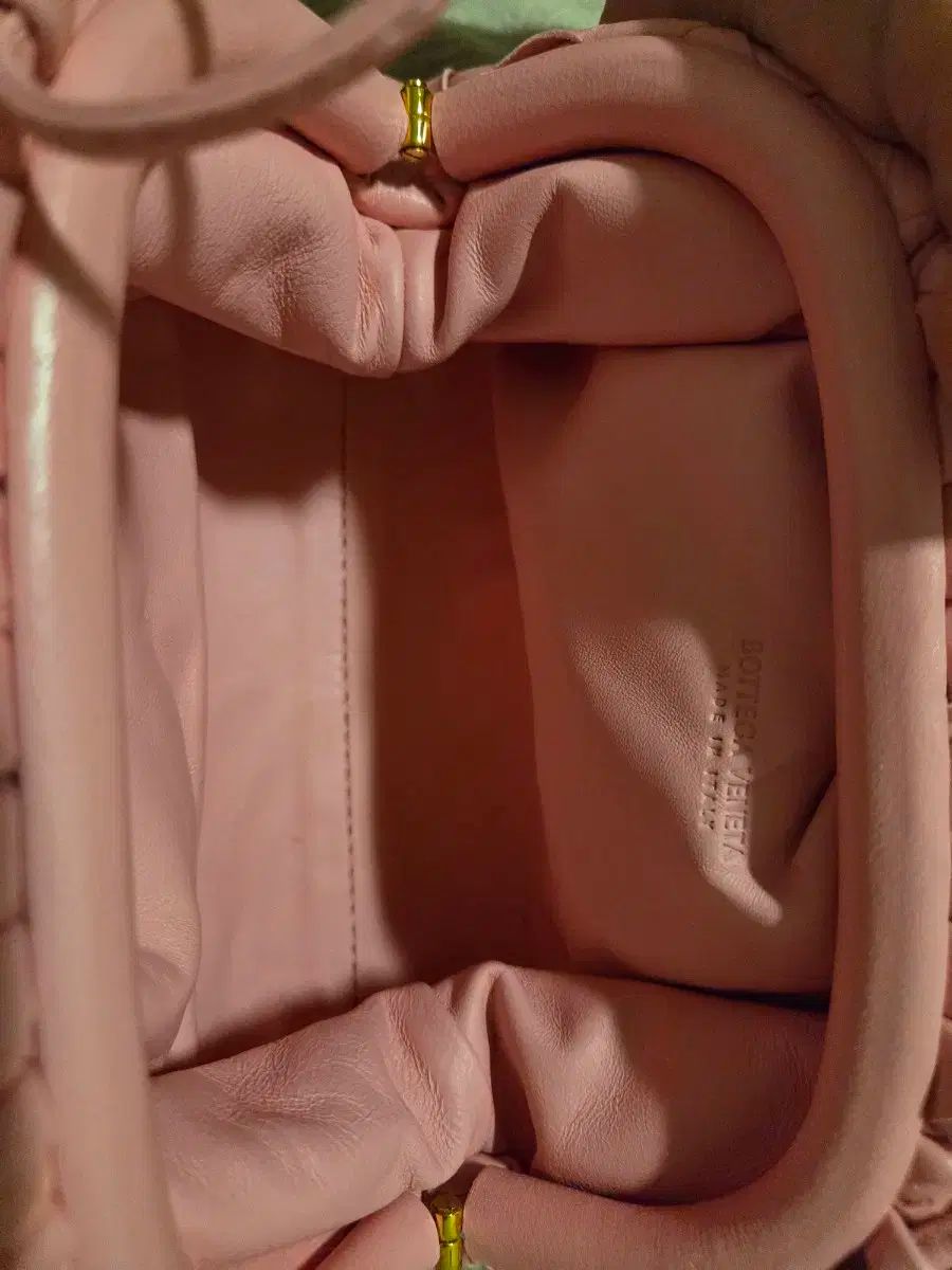 ボッテガ ヴェネタ ポーチバッグ マンドゥバッグ ギャザーバッグ リボン