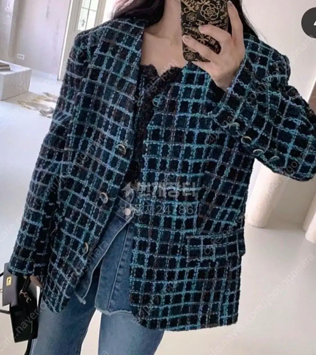 バイフルイドフロー ツイードジャケット ツイードベスト セット