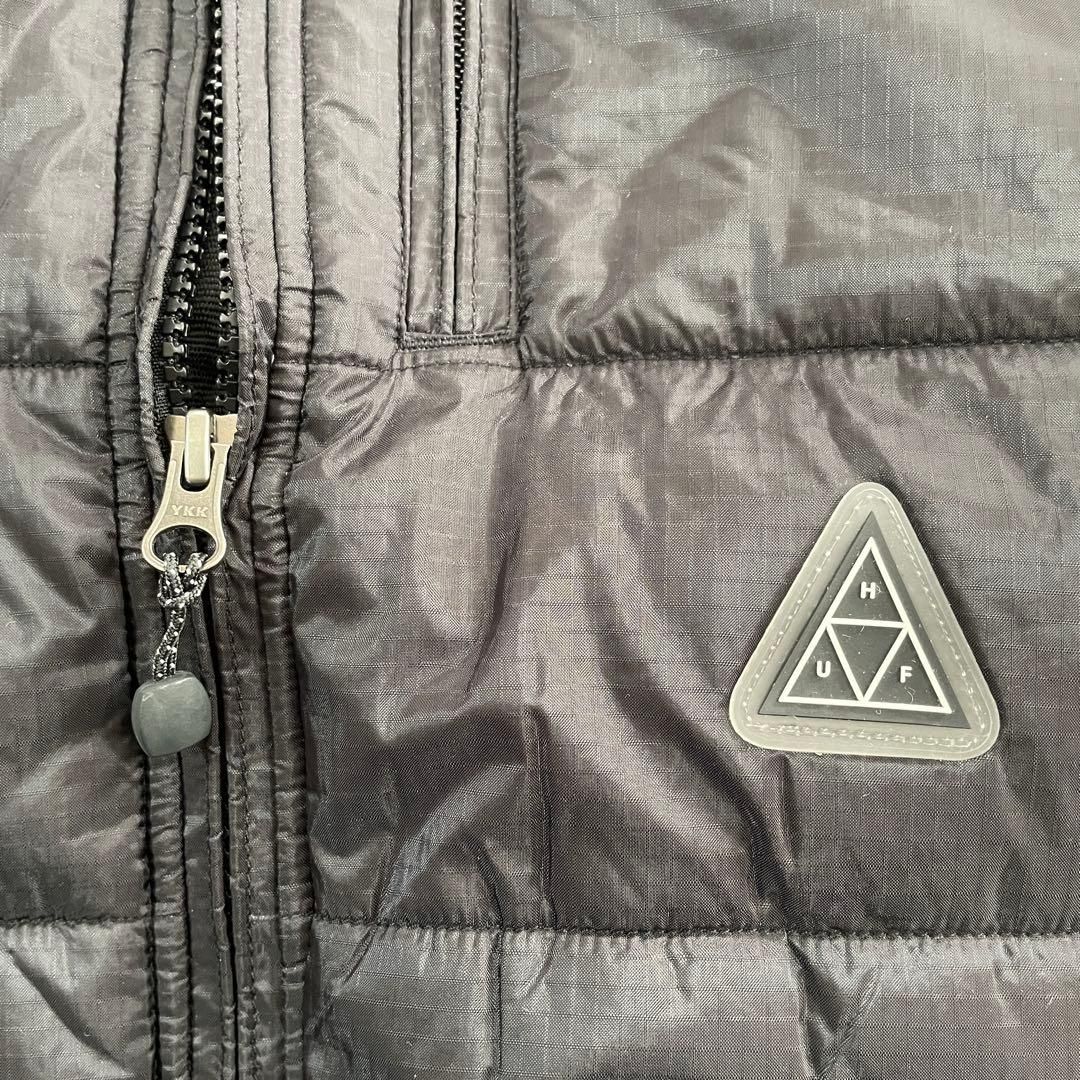 新品未使用タグ付】HUF ジョージパフィージャケット Mサイズ ブラック  