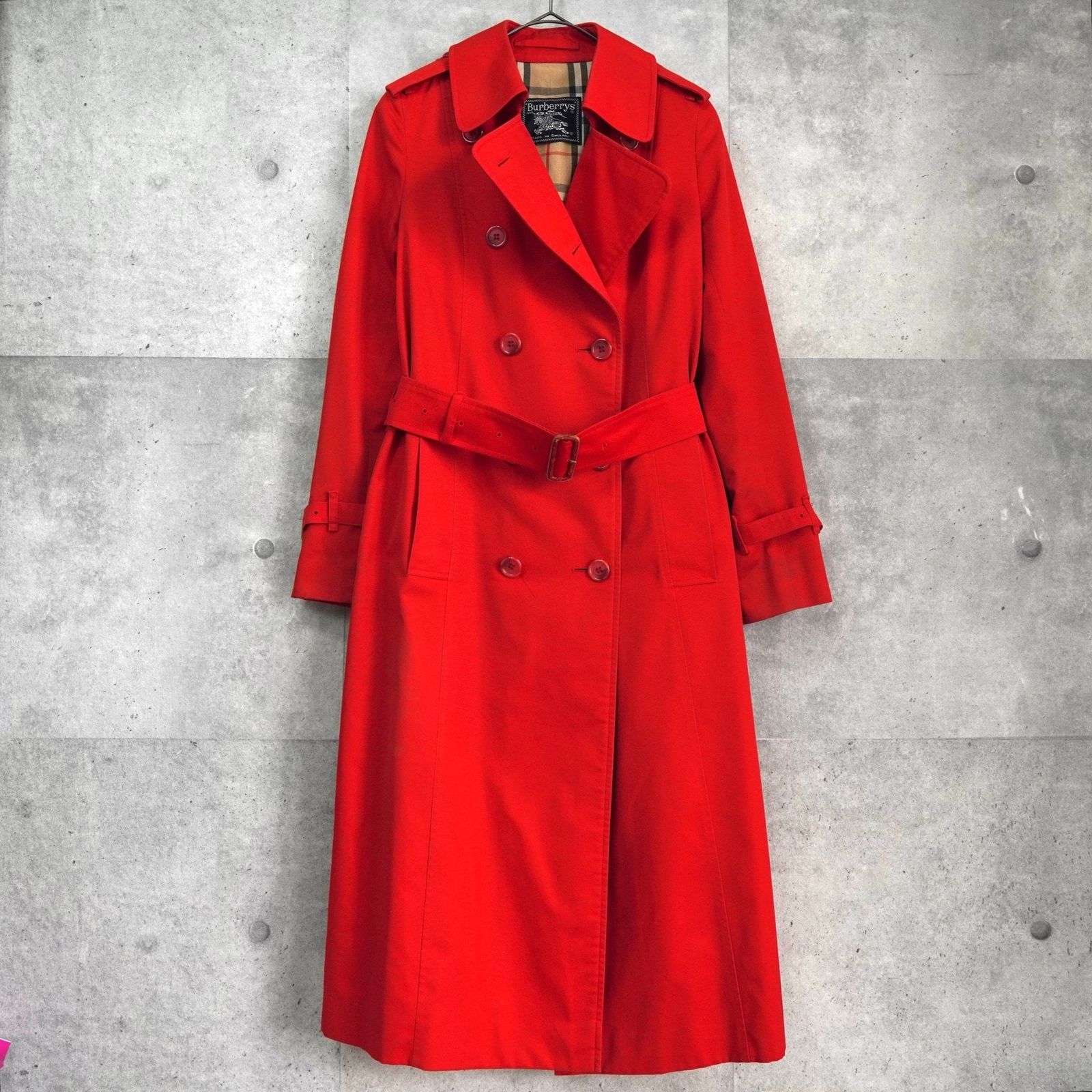 バーバリー 1990's ヴィンテージ ノバチェック裏地 トレンチコート