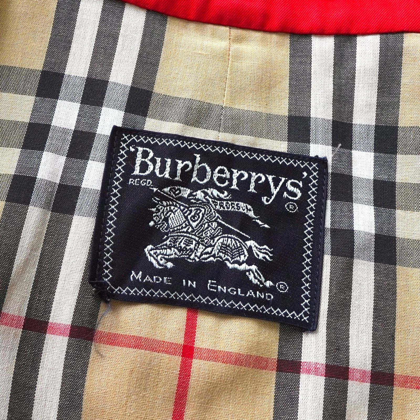 バーバリー 1990's ヴィンテージ ノバチェック裏地 トレンチコート