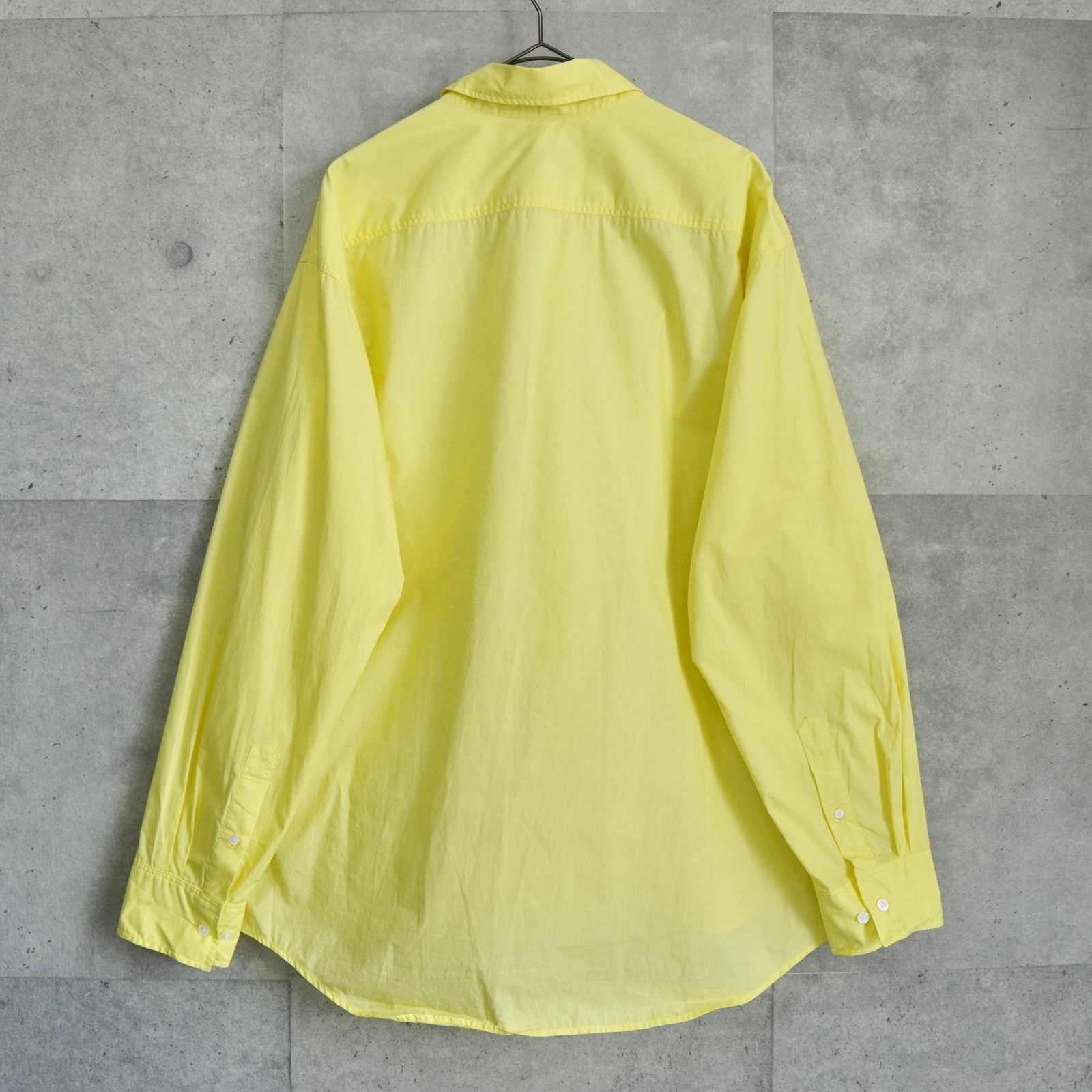 メゾンキツネ フォックスヘッド 長袖シャツ イエロー