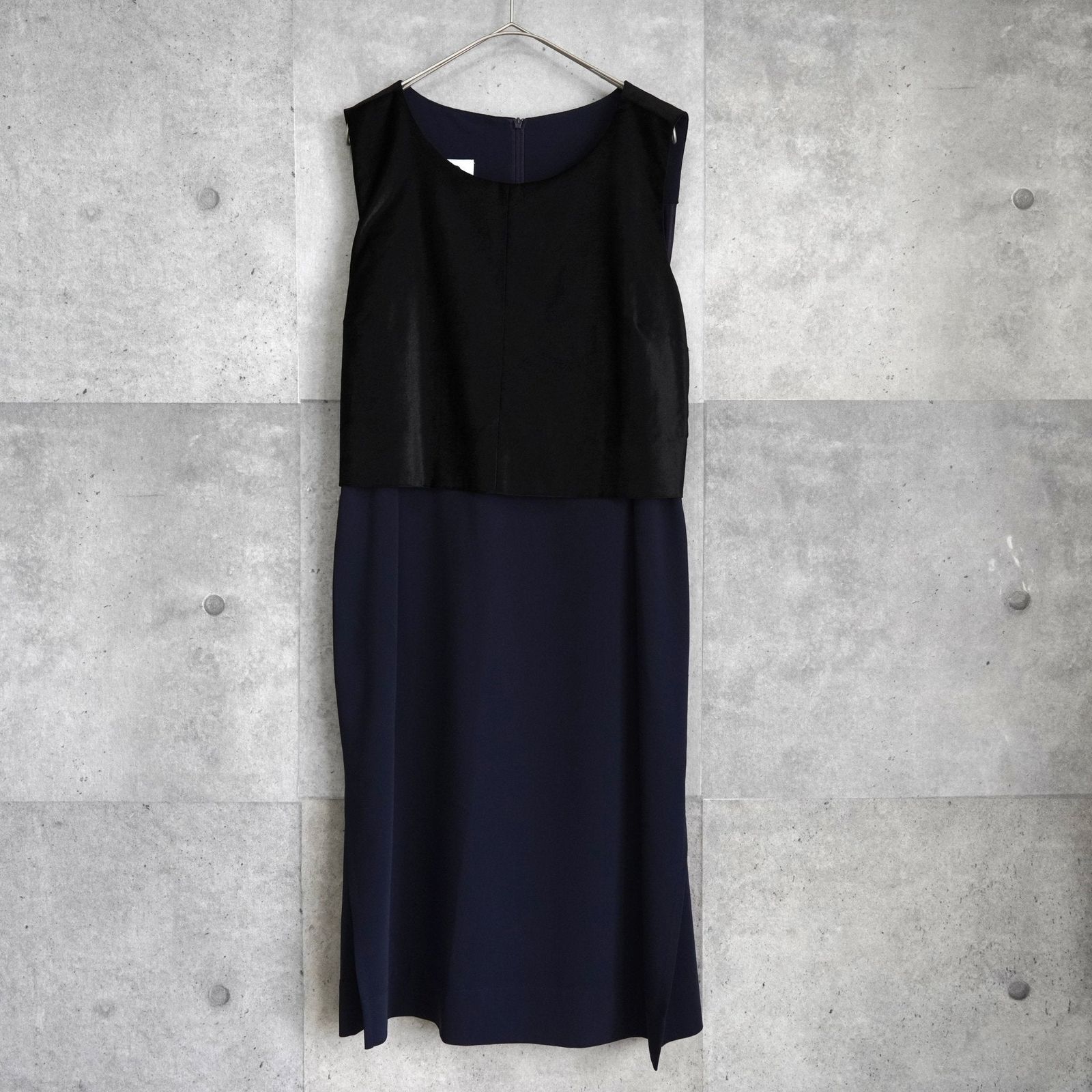 エムエムシックス メゾン マルジェラ 異素材切り替え ノースリーブ