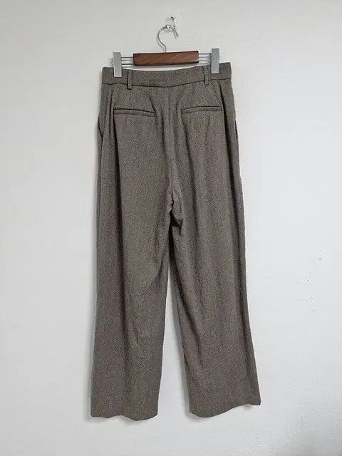  21年 バネッサ ルノア ピンタックウールスラックス スラックス パンツ