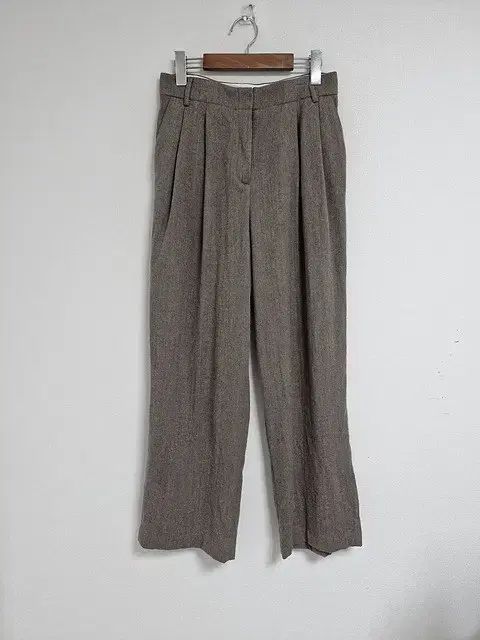 21年 バネッサ ルノア ピンタックウールスラックス