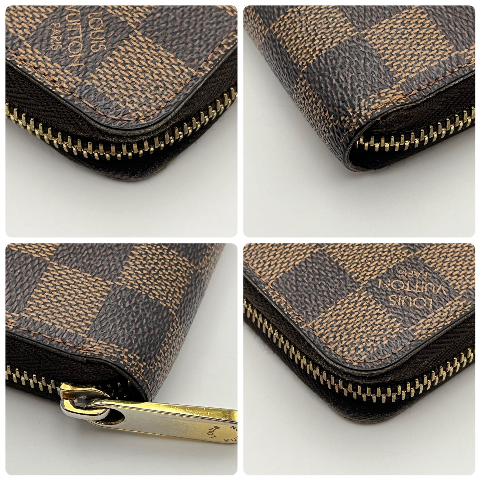 LOUIS VUITTON ルイ・ヴィトン 長財布 ダミエ ジッピーウォレット