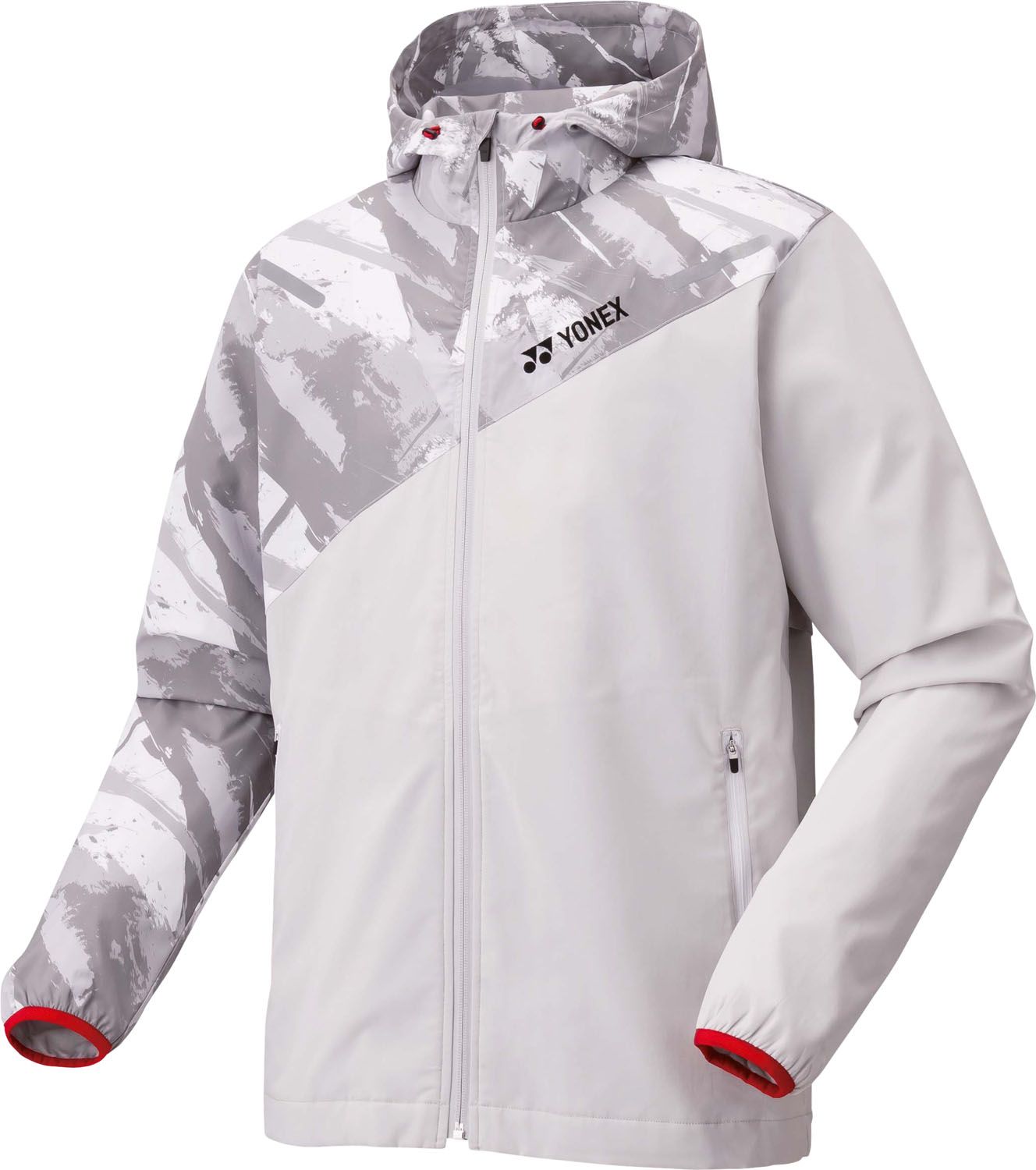 ヨネックス YONEX テニス UNI 裏地付ウィンドウォーマーパーカー フィットスタイル 70103 326 アイスグレー