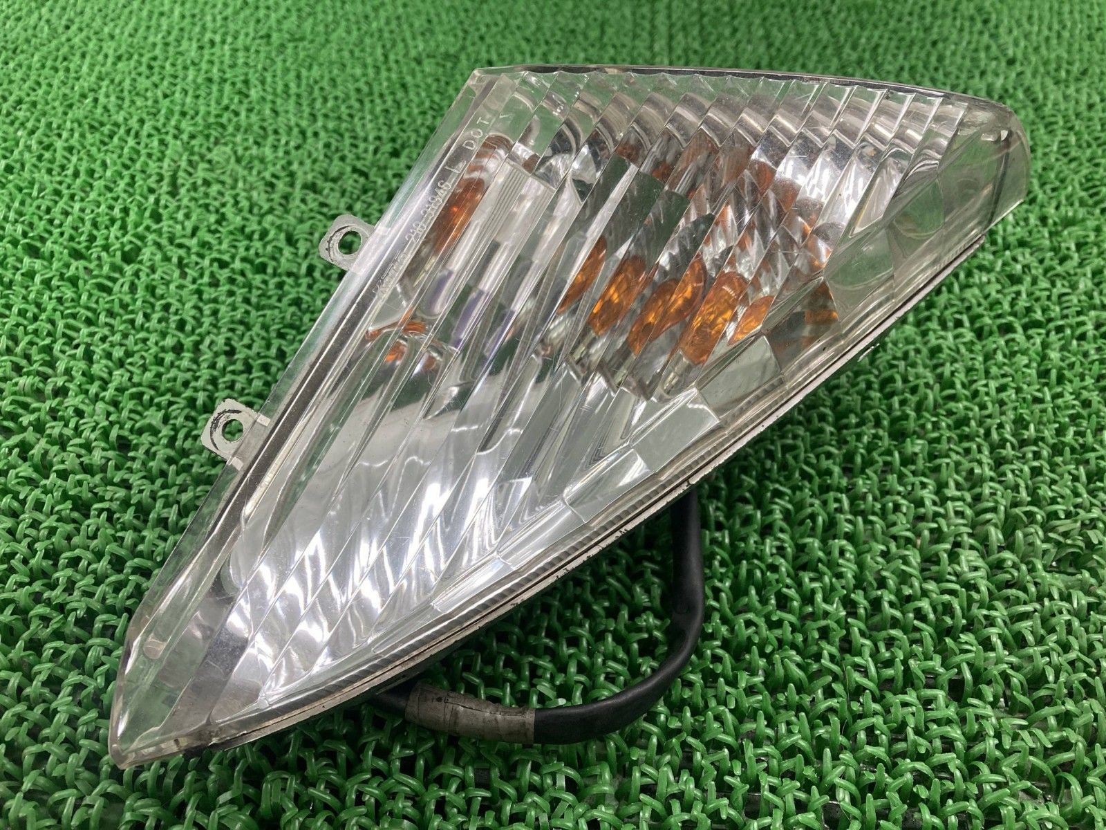 マグザム SG17J⁄21J フロントサイドパネル 左 ブラック 黒 バイク 