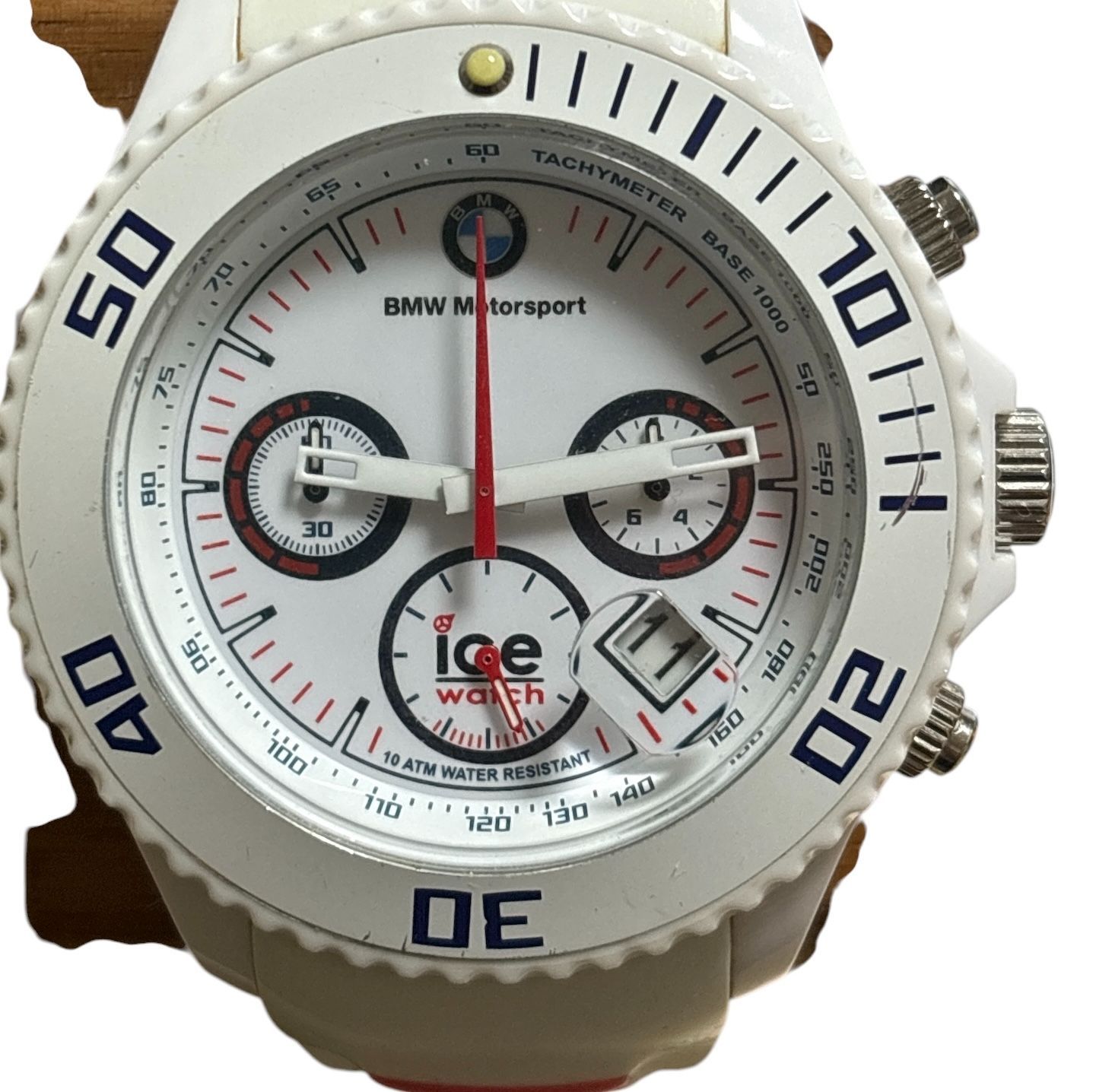 ICE WATCH BMW コラボモデル クォーツ ホワイト アイスウォッチ クロノ