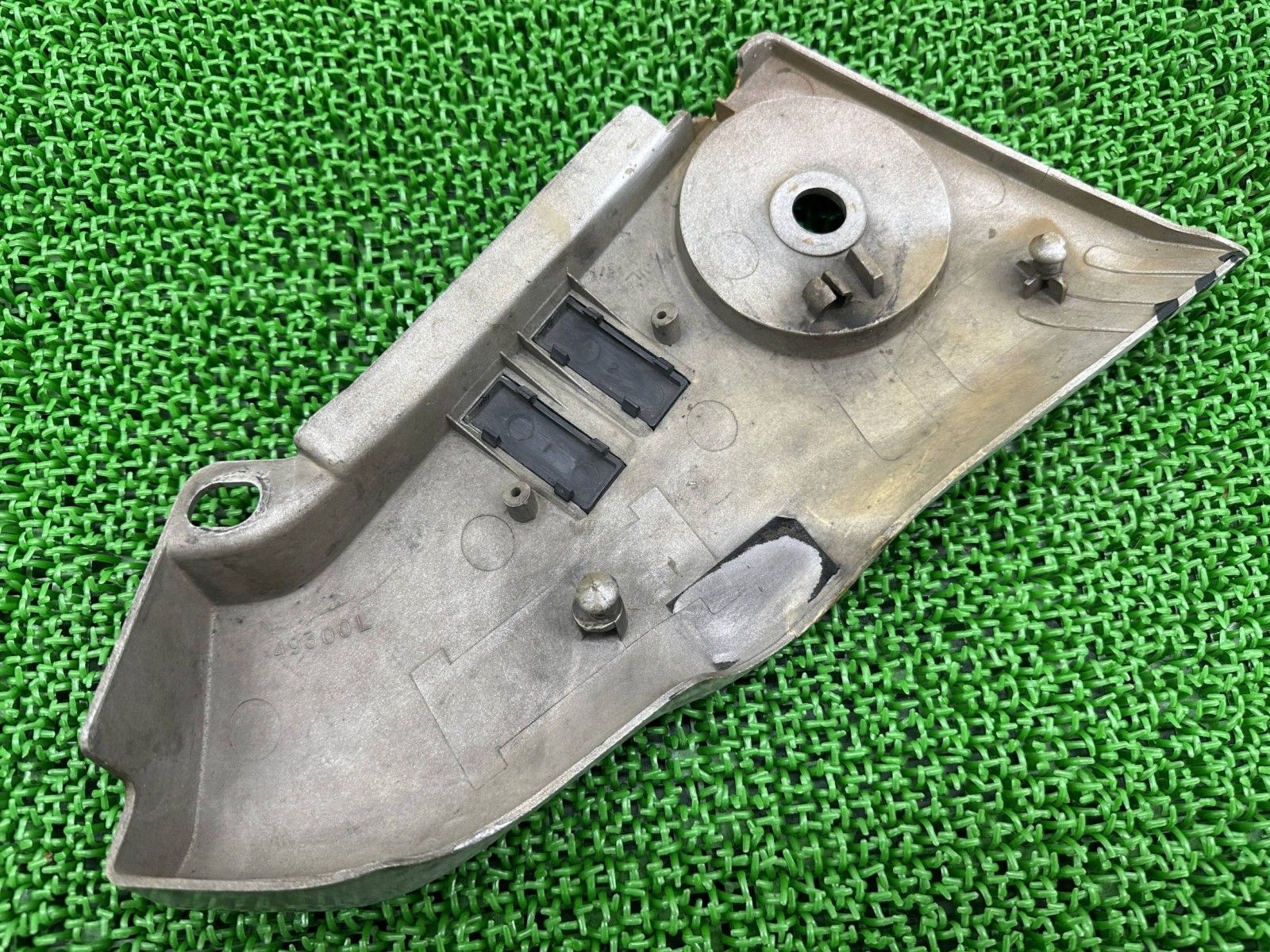 GSX1100Sカタナ サイドカバー 左 注文 銀 49300 スズキ 純正 GU76A