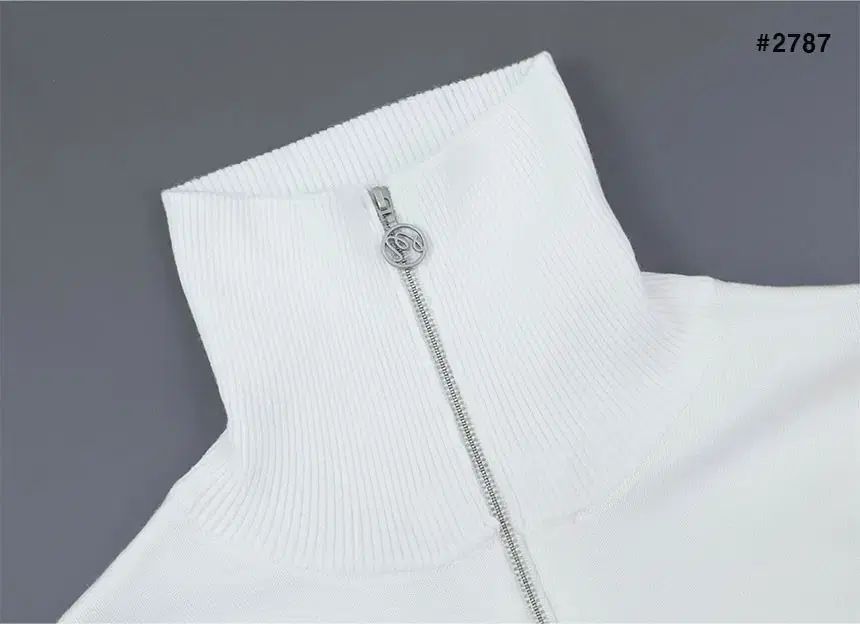  レディースゴルフウェア Classic イニシャル ジップアップ セーター その他 レディースウェア