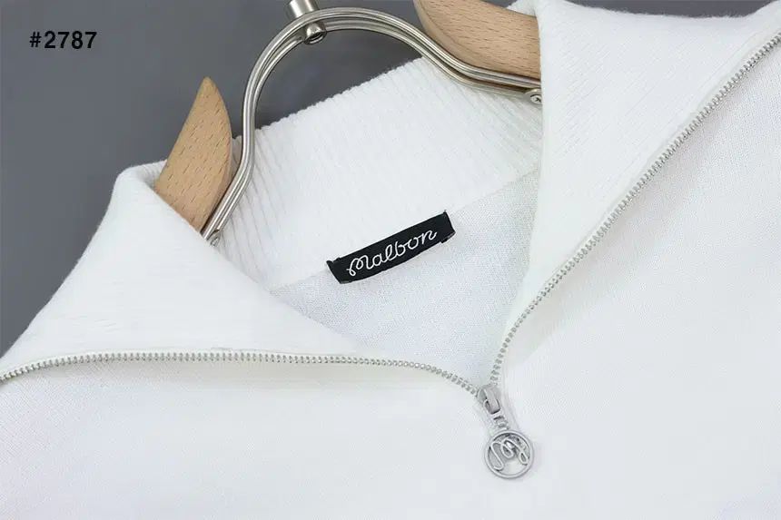 レディースゴルフウェア Classic イニシャル ジップアップ セーター