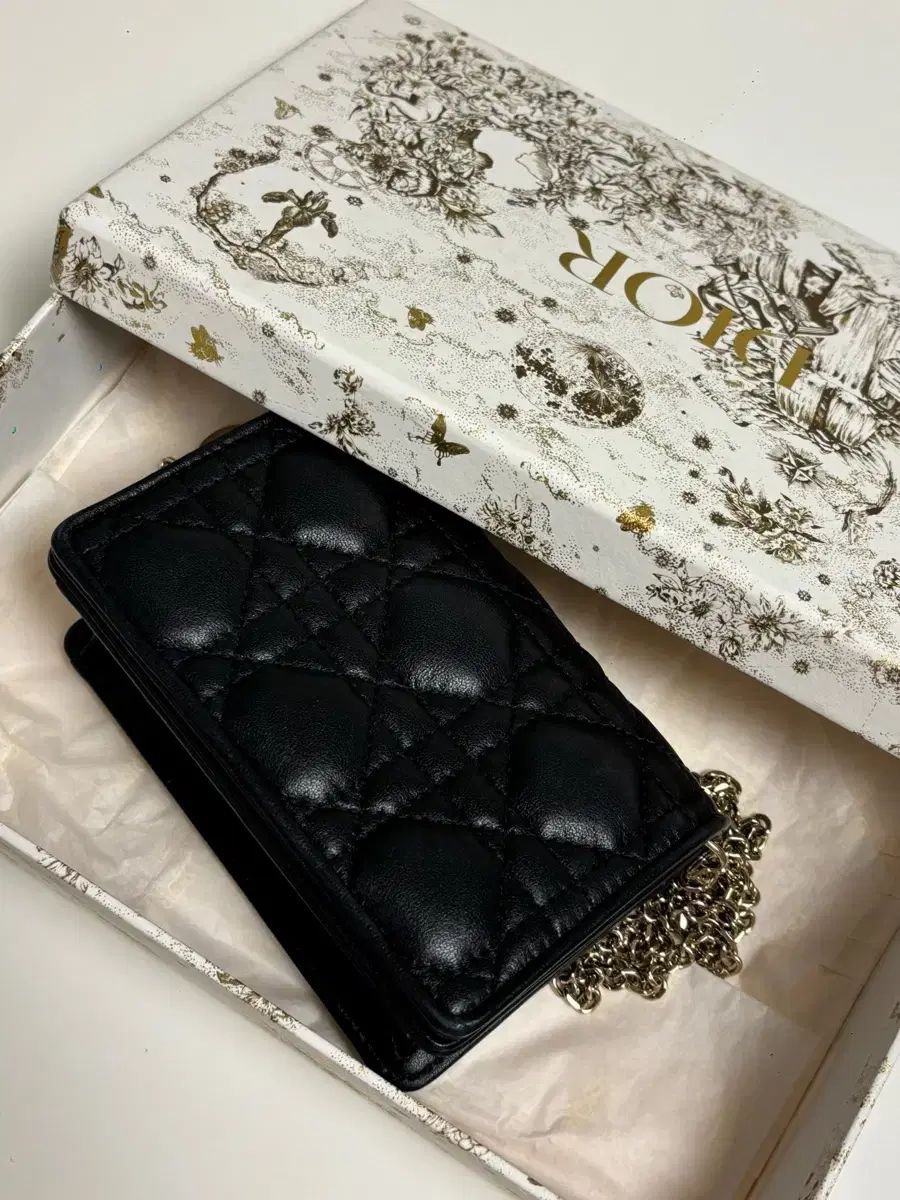 ディオールカナージュナノクラッチバッグ