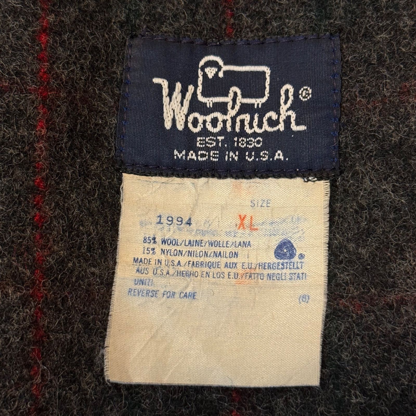 USA製‼︎【Woolrich ウールリッチ】ウールオーバーオール XL - メルカリ