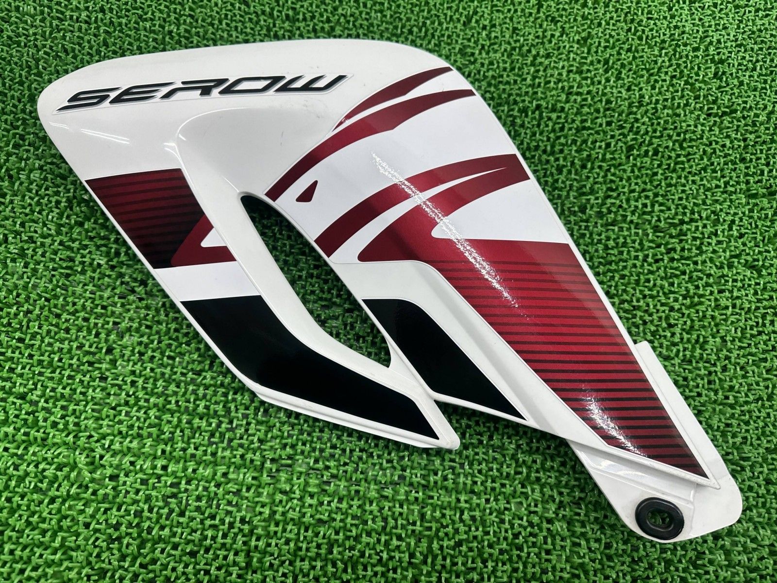 セロー250 シュラウド 左 白 3 C 5 ヤマハ バイク 部品 DG 11 J 17 サイドカバー フロントサイドカウル rU