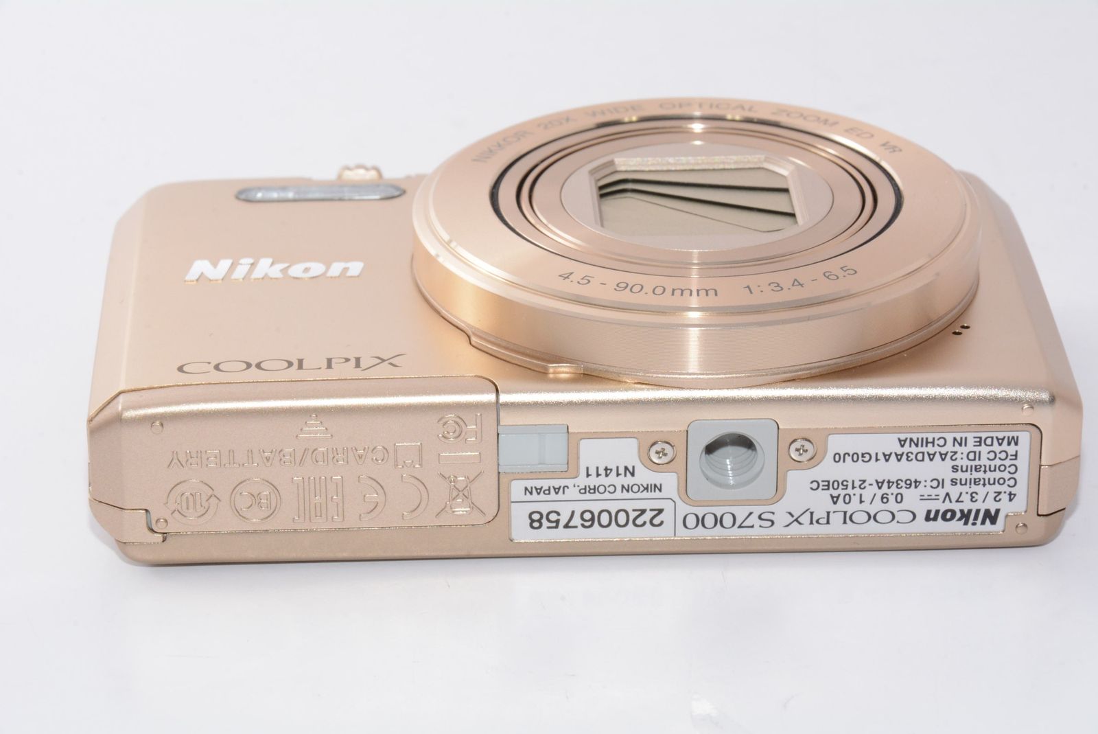 オススメ】Nikon デジタルカメラ COOLPIX S7000 ゴールド - メルカリ