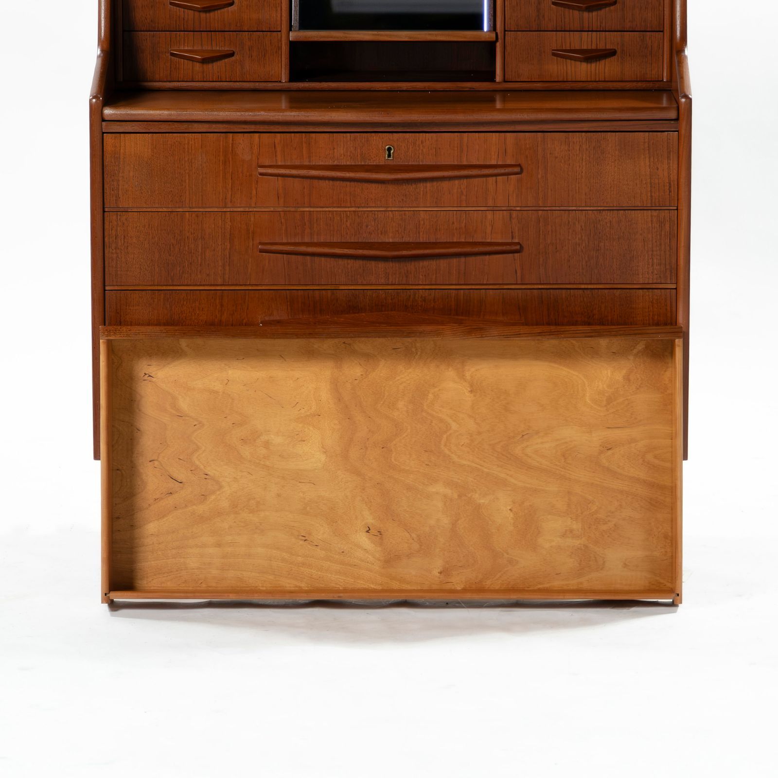 北欧ヴィンテージ ライティングビューロー チーク材 1960s デンマーク