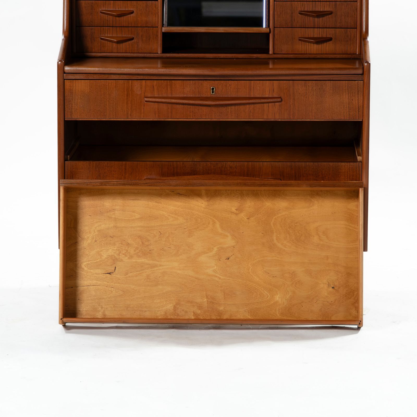 北欧ヴィンテージ ライティングビューロー チーク材 1960s デンマーク